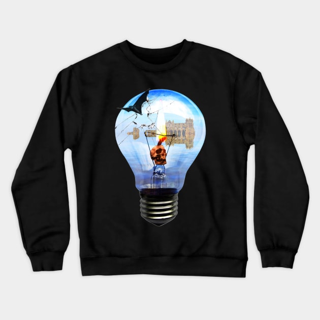 Breaking Out Crewneck Sweatshirt by GothCardz